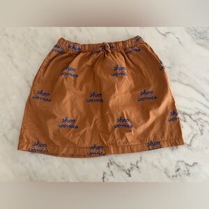 Tiny Cottons "Shoo Worries" cotton skirt 8 years